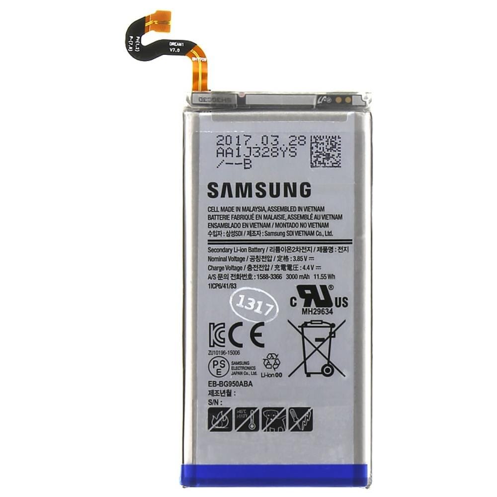 Batteria Pila Originale Samsung Eb-bg950abe 3600mah Per Galaxy S8 Sm-g950 - Foto 2