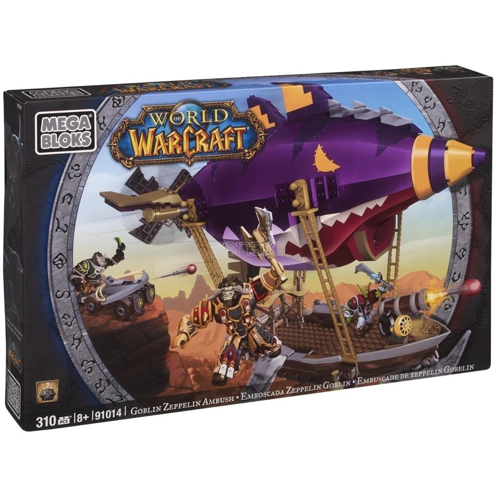 91014 World Of Warcraft Zepplin Goblin, 310 Pezzi [ giocattolo] - Foto 1