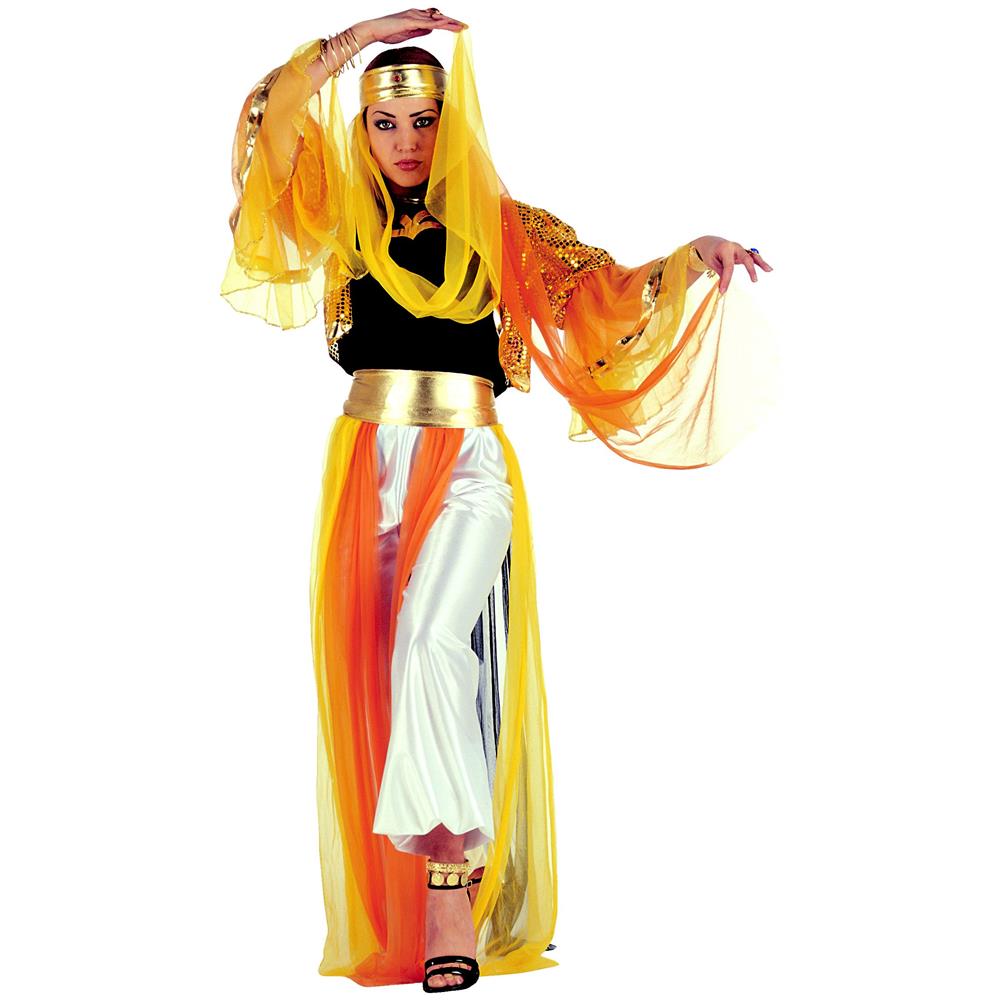 Costume Ballerina Orientale Per Donna - Taglia: Large - Foto 1