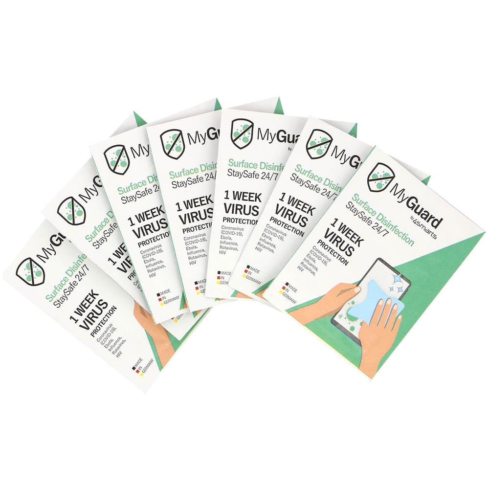 Pack 12 Salviettine Pulenti 4smarts Schermo - Disinfettante E Antibatterico - Foto 1