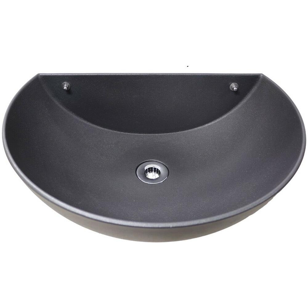 Vasca A Muro Modello Venezia Per Casa Giardino Balcone Terrazzo Lavello Con Piletta In Ottone Cromato - Foto 1