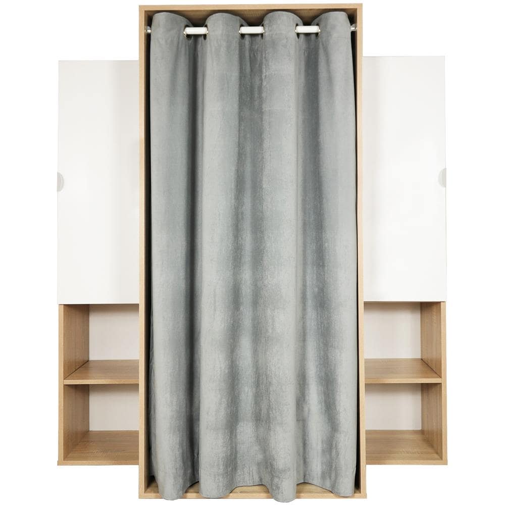 Guardaroba Krell Rovere Bianco 150x56x184h - Foto 1