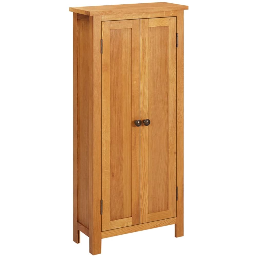 Armadietto 50x22x110 Cm In Legno Massello Di Rovere - Foto 2