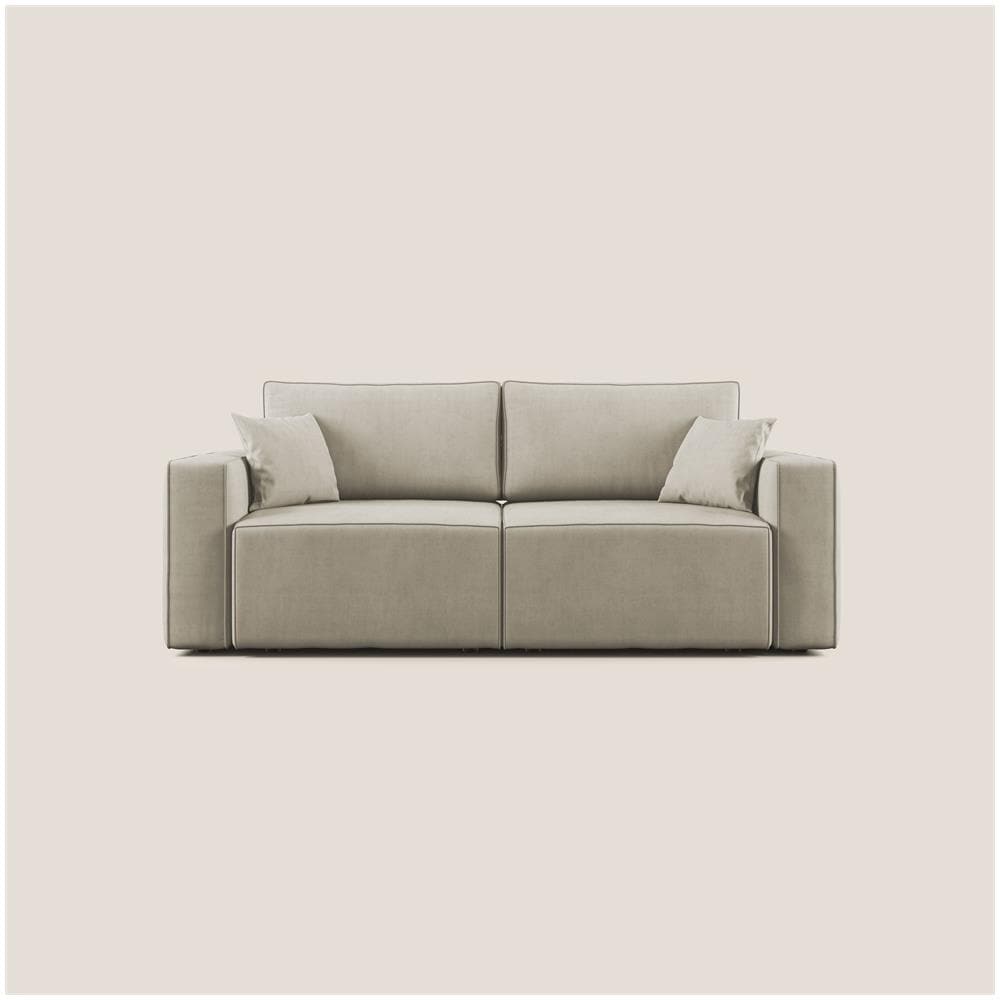 Morfeo Divano Con Sedute Estraibili T02 Panna - Foto 1