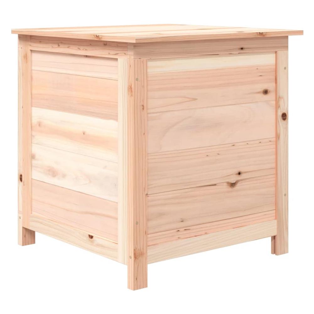 Scatola Per Cuscini Da Esterno 50x50x56cm Legno Massello Abete - Foto 1
