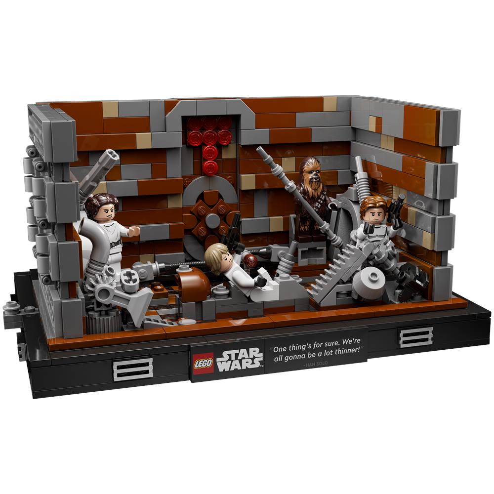 75339 Star Wars Diorama Compattatore di Rifiuti Morte Nera - Foto 2