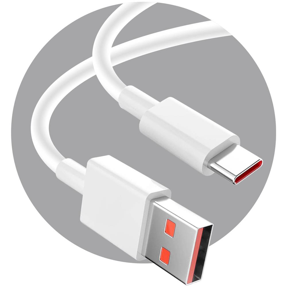 Spina Usb Da 33w + Cavo Da Usb A Usb-c Bianco, Prodotto Originale. - Foto 5