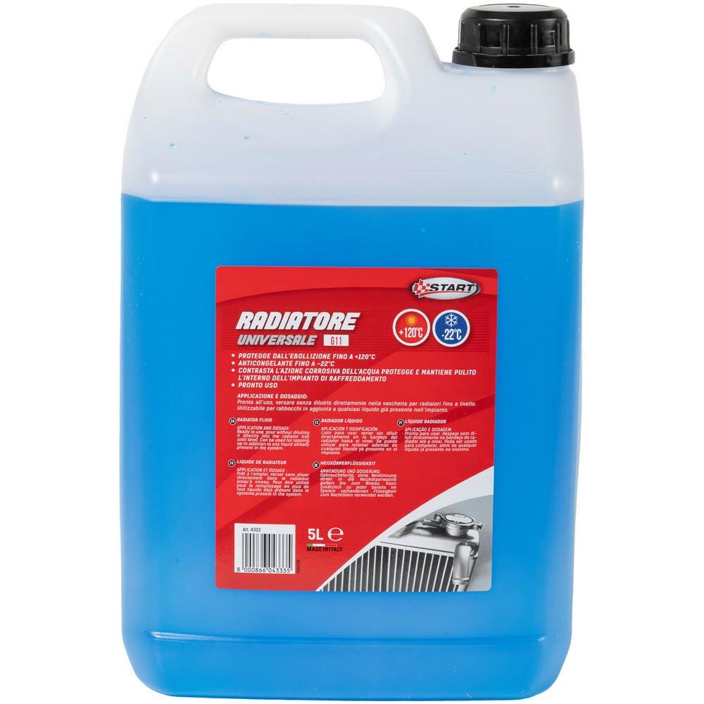 START - Liquido Radiatore Effetto Anticongelante -22â°c 5l +120â°c