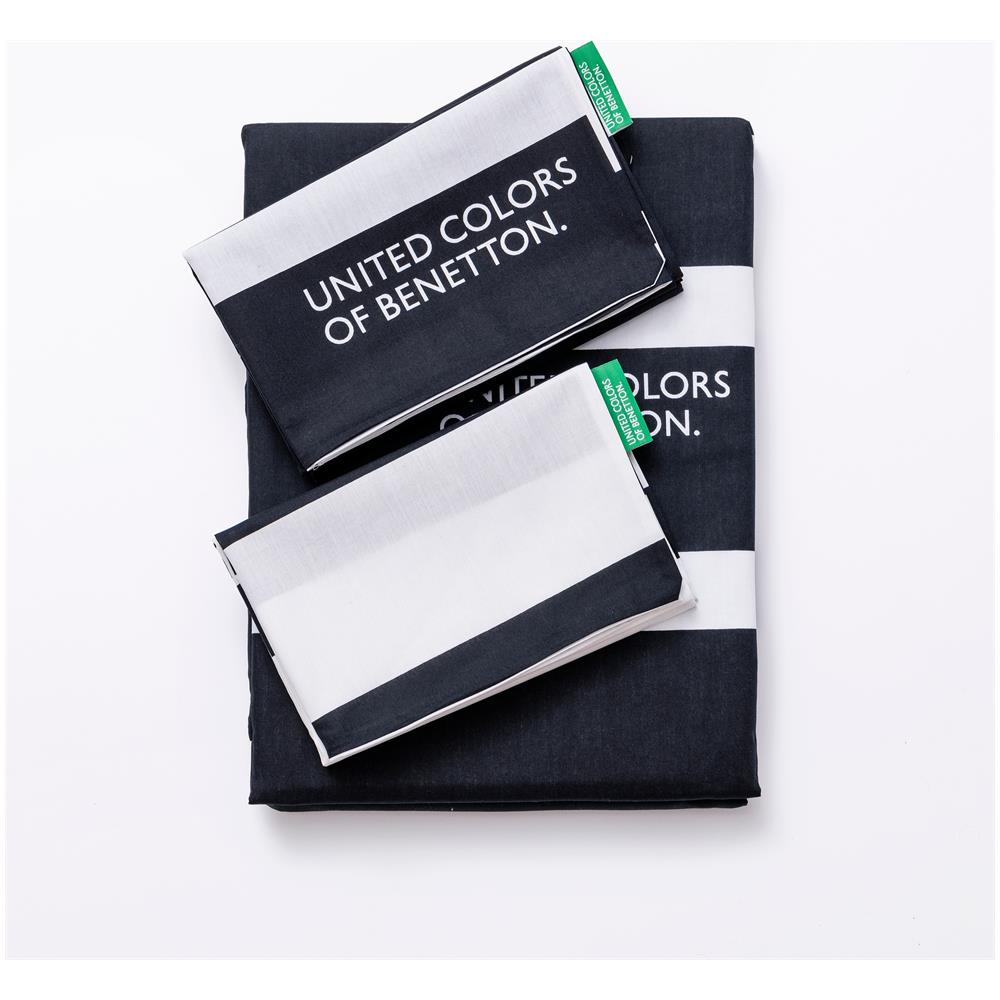 Set 3pc Led (case Nordic 1pc 200x200cm + 2pc 80x80cm Coprille Di Cuscinetti) 100% Cotton 200tc In Bianco E Nero Be - Foto 1