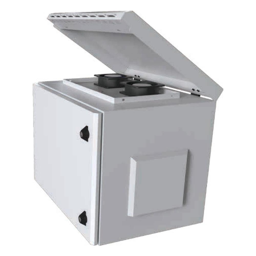 Armadio Rack I-CASE IP55-745 7U da Parete Colore Grigio - Foto 2