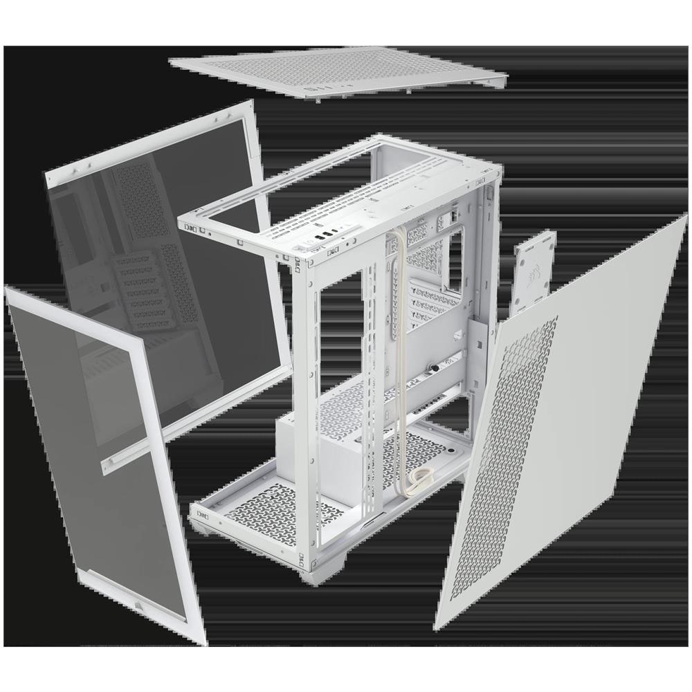 Case Tower CC-9011277-WW Colore Vetro Bianco Temperato - Foto 6