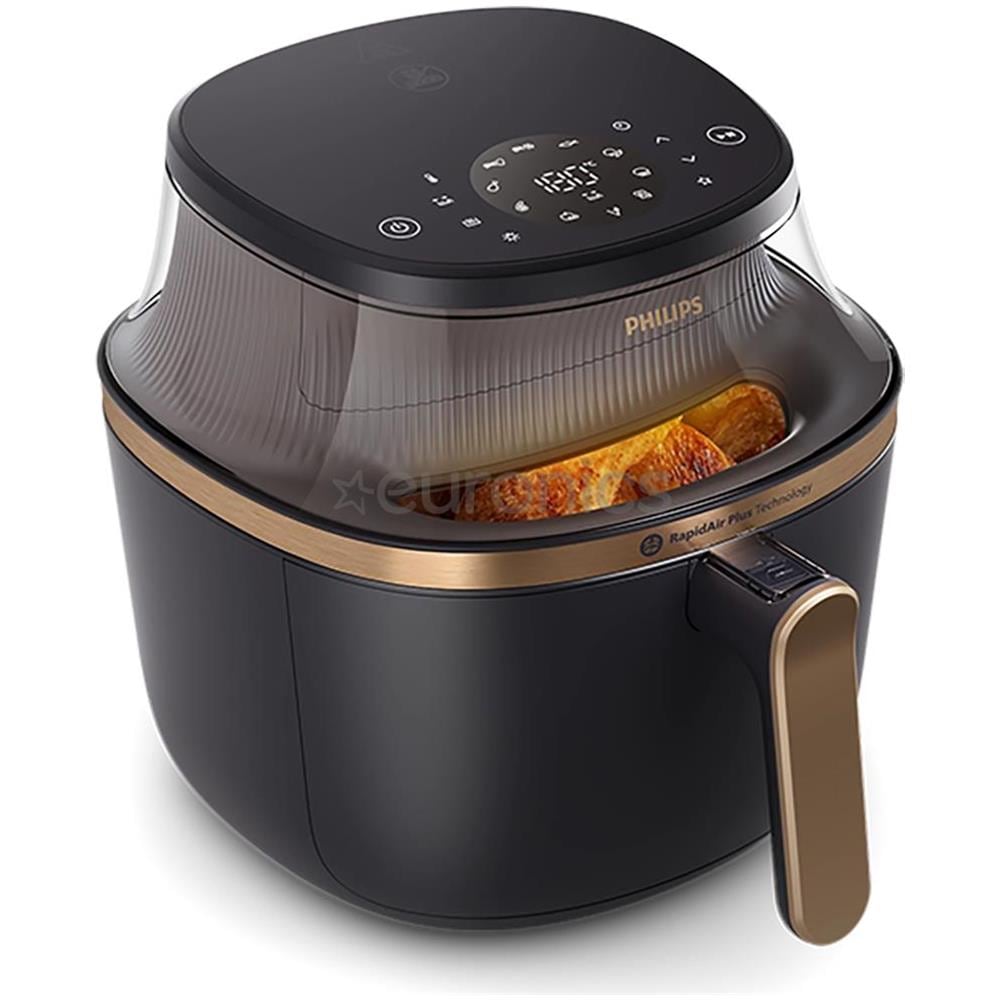Friggitrice ad Aria NA342/00 Capacità 7.2 L Potenza 2000 W Colore Nero / Oro - Foto 1