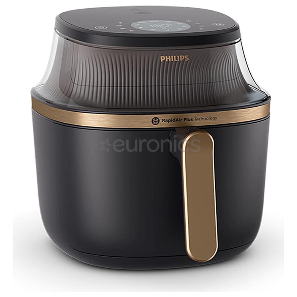 Friggitrice ad Aria NA342/00 Capacità 7.2 L Potenza 2000 W Colore Nero / Oro - Foto 3