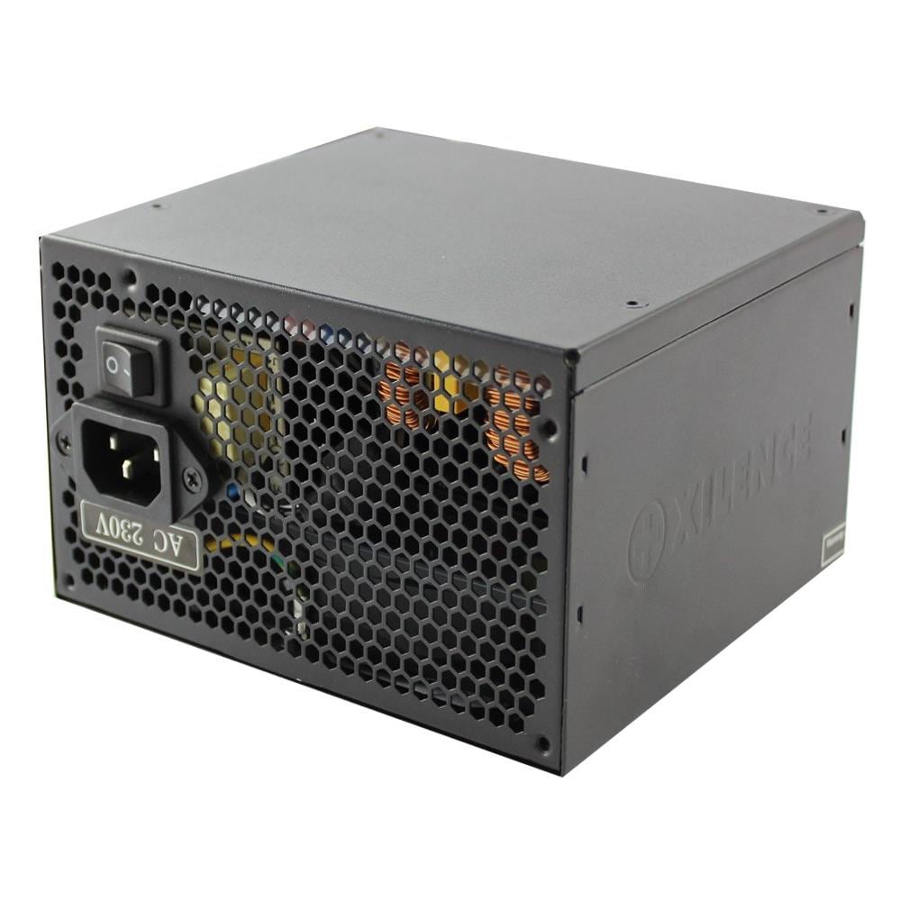 Alimentatore PC XP550R9 Certificazione 80 Plus Gold ATX Potenza 550 W Colore Nero / Rosso - Foto 2