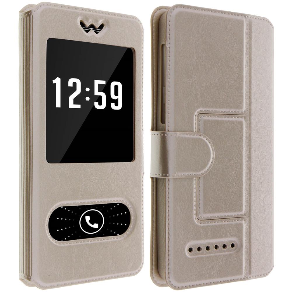 Custodia Stand Doppia Finestra Universale Taglia 3xl - Oro - Foto 2