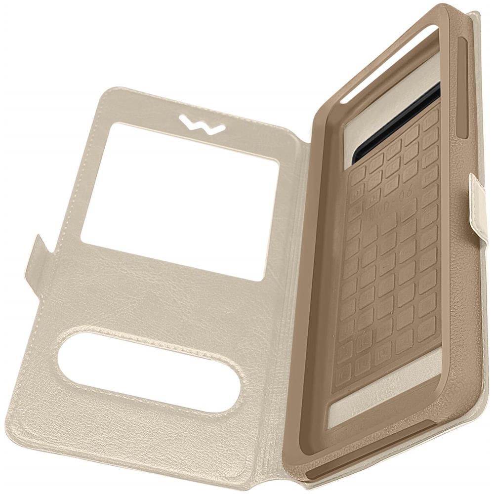 Custodia Stand Doppia Finestra Universale Taglia 3xl - Oro - Foto 15