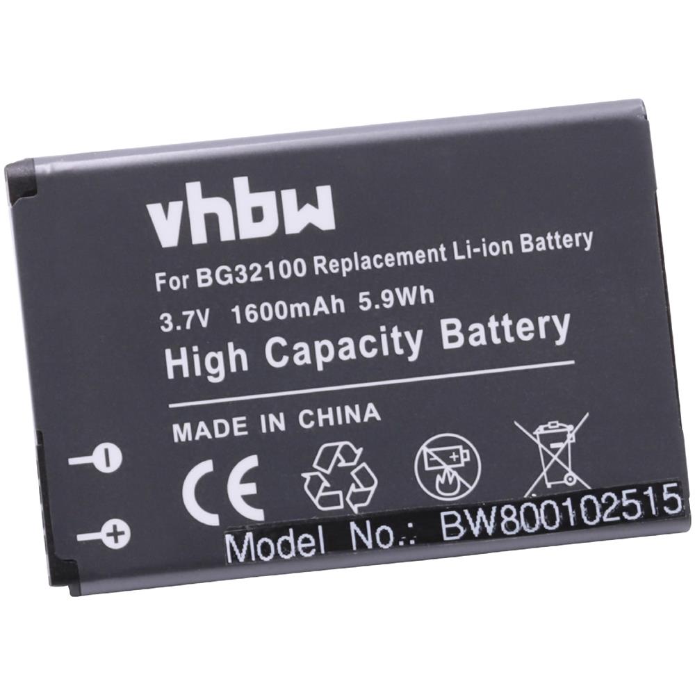 Li-ion Batteria 1600mah (3.7v) Adatta Per Htc S, Pg88100, S510, S510e, Saga, Google G12 Ba S530, Bg32100. - Foto 2