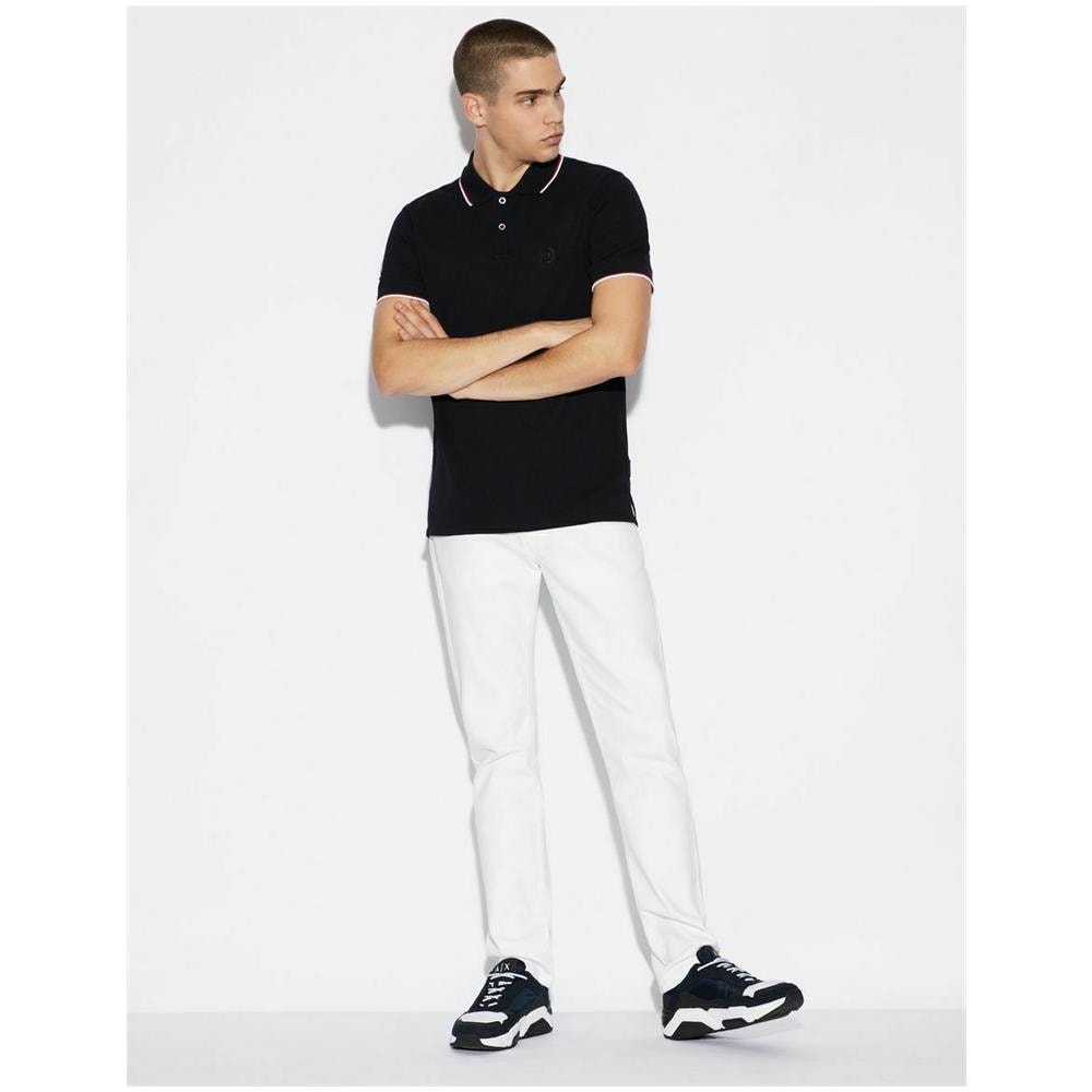 Maglie Polo Uomo Original 8nzf75 Z8m5z 1510 Cotone P / e 2019 Colore Principale 1510 &ndash; Navy Taglia S - Foto 2