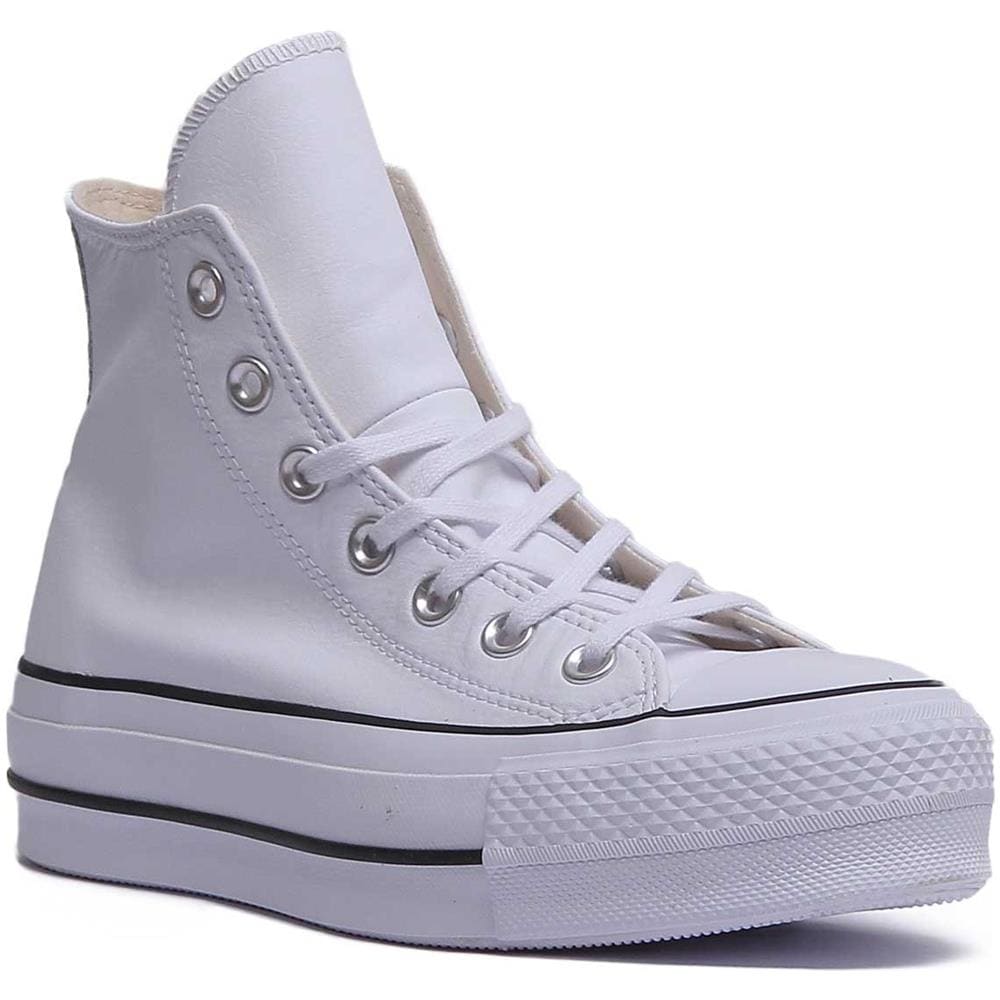 561676c Ct All Star Hi Platform Trainer In White Black For Women - Foto 1
