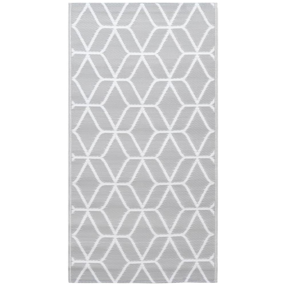 Tappeto Da Esterni Grigio 80x150 Cm In Pp - Foto 2