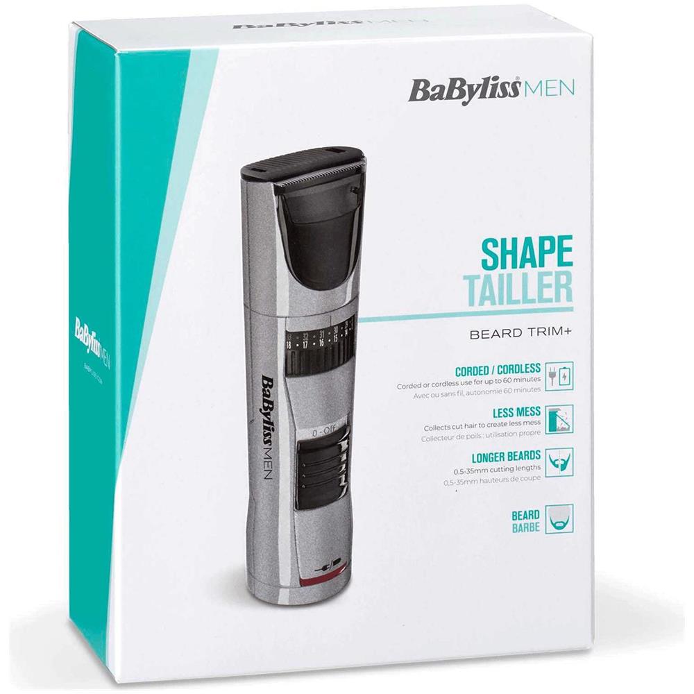 T831e - Regolabarba + Regolabarba - Con O Senza Filo - Autonomia 60min - 2 Guide Di Taglio: 1-20 Mm E 16-35mm - Foto 2