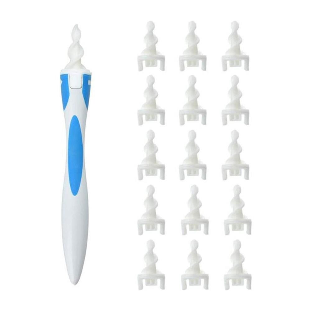 Estrattore Di Cerume Con 16 Testine In Silicone E Funzione A Vite - Foto 1