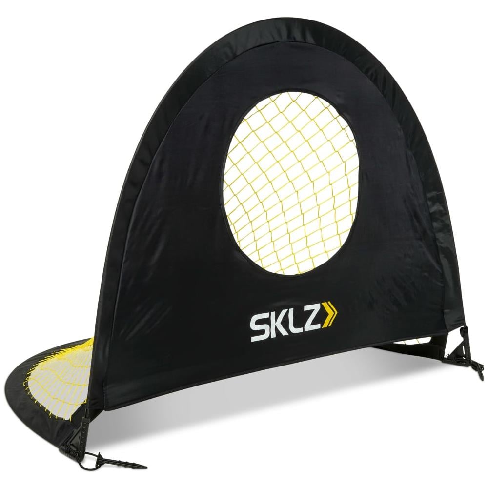 Porta Da Calcio Pop-up Di Precisione 122x91,4 Cm Nera - Foto 1