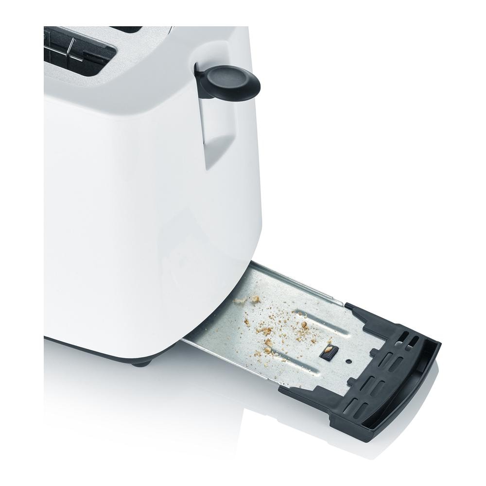 Tostapane AT 2286 a 2 Fette Potenza 700 W Colore Nero / Bianco - Foto 4