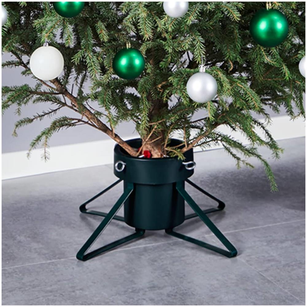 Base Per Albero Di Natale Nera 46x46x19 Cm - Foto 1