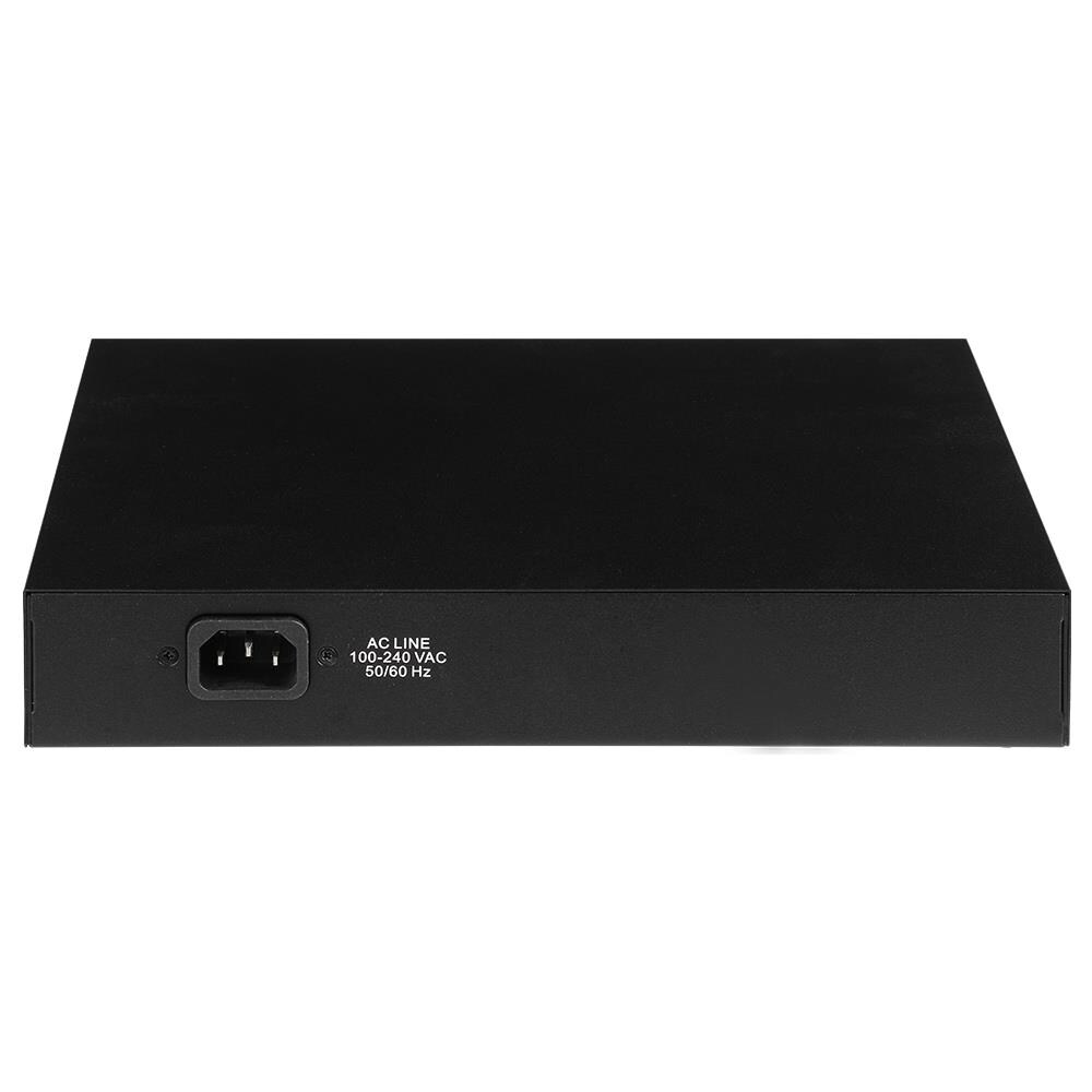 Switch di Rete GS-5208PLG V2 Gestito 8 Porte LAN 2 Porte SFP PoE Colore Nero - Foto 4
