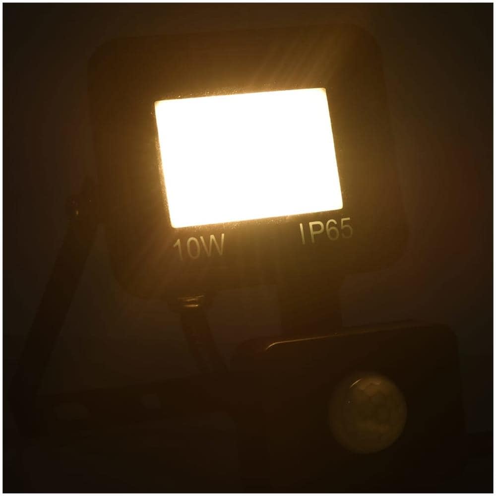 Faretto A Led Con Sensore 10 W Bianco Caldo - Foto 2
