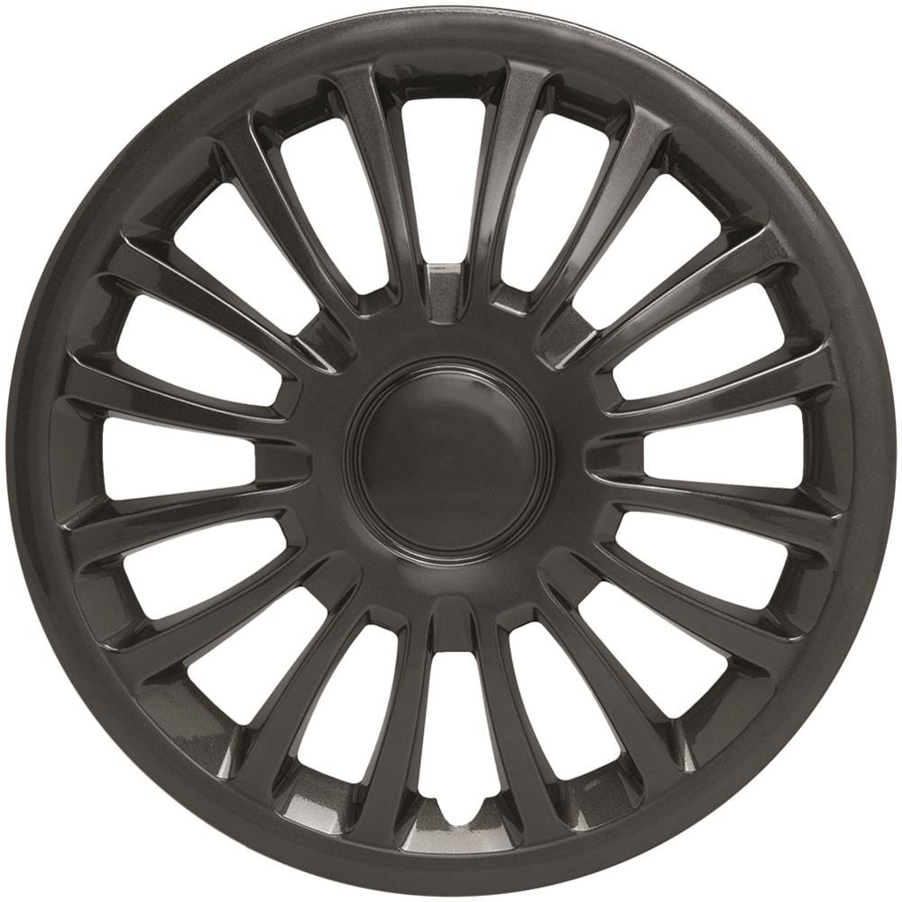 Set Copricerchi Auto Antracite Monza 14'' 4 Pezzi In Abs - Foto 1