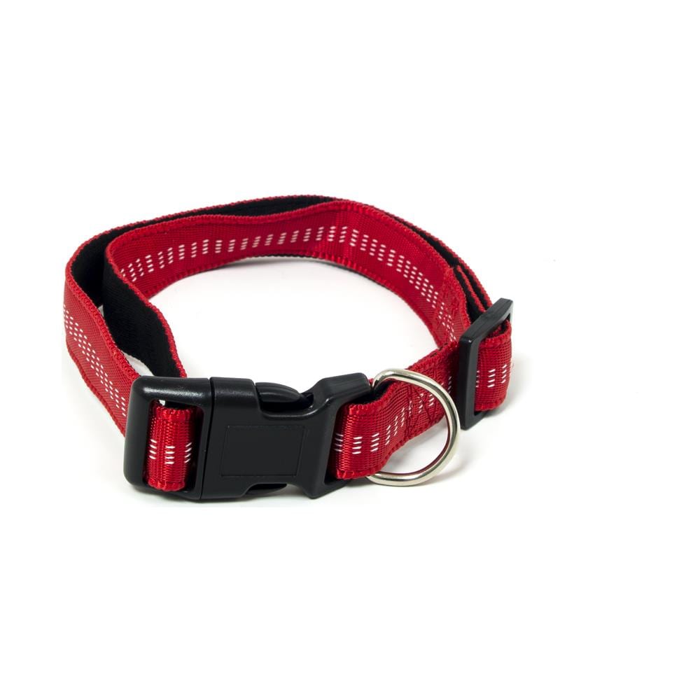 Comodo E Resistente Collare Per Cani Regolabile Modello Color Doggy M Rosso - Foto 1