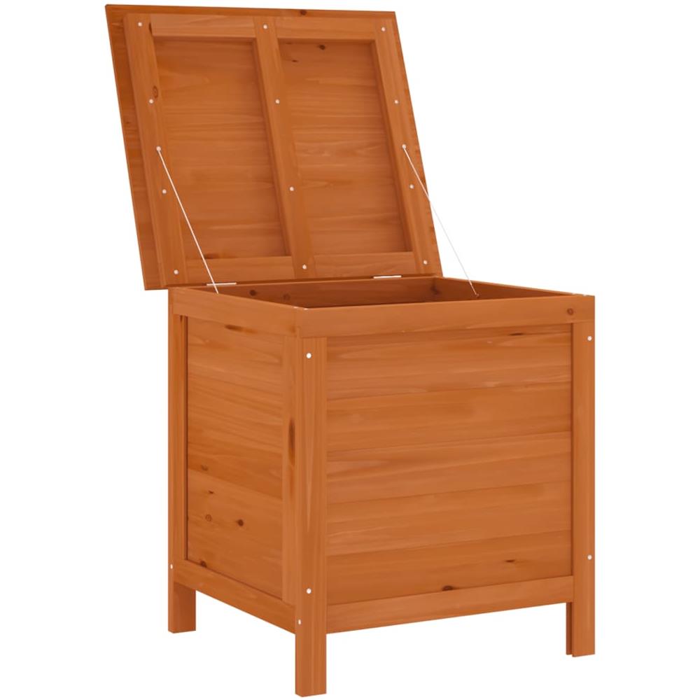 Contenitore Giardino Marrone 50x49x56,5 Cm Legno Massello Abete - Foto 3