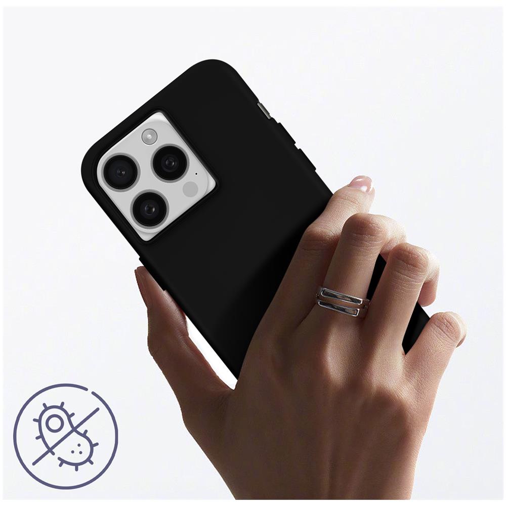 Cover Magsafe Per Iphone 15 Pro Anticaduta 3,5 M Antibatterica Nera - Foto 5