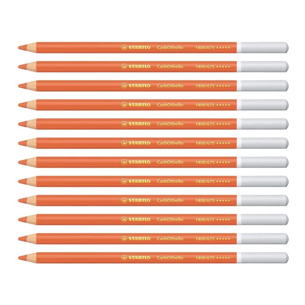 CarbOthello - Matita colorata Premium - Confezione da 12 - Rosso Francese - Foto 1