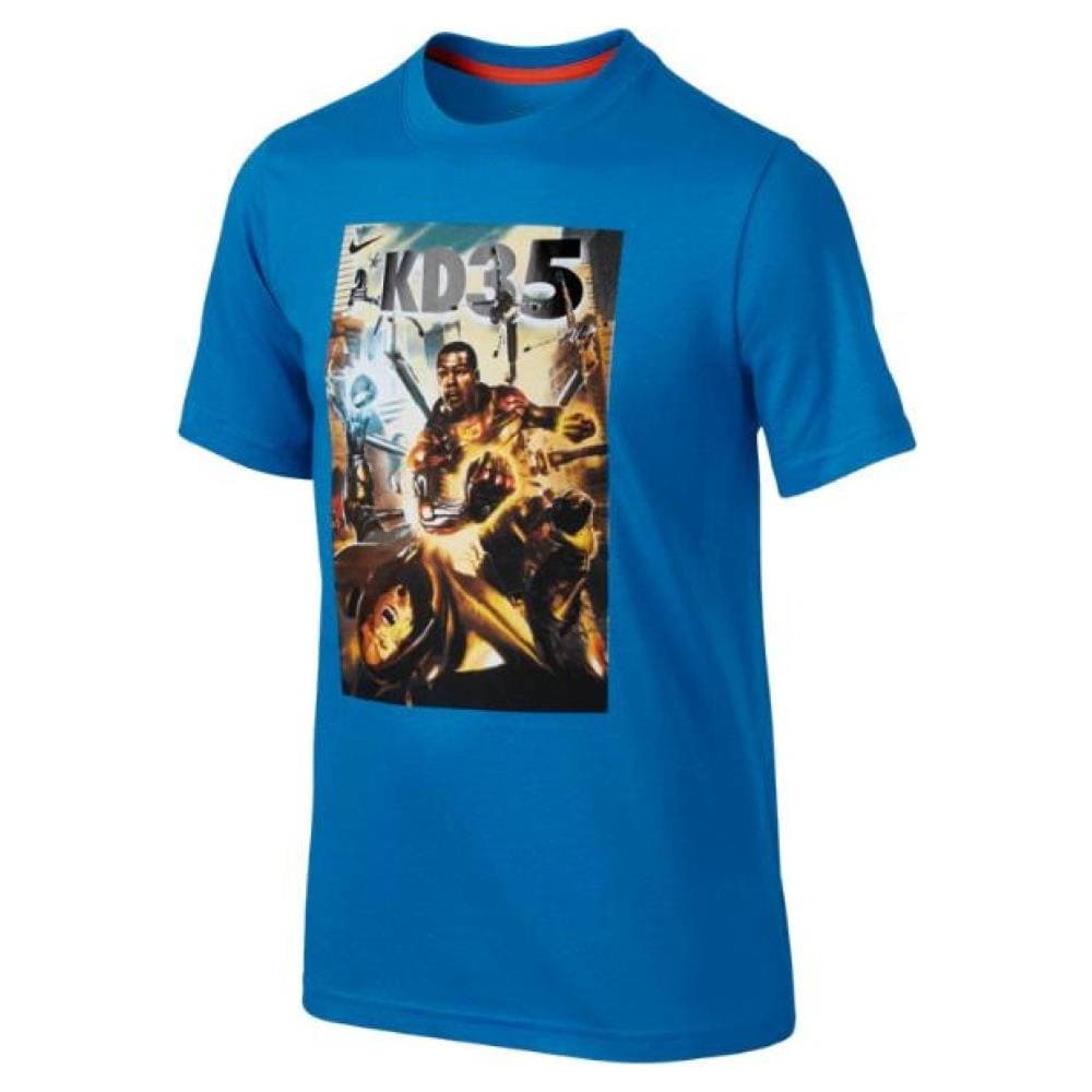 T-shirt Bambino Kd Hero M Azzurro - Foto 1