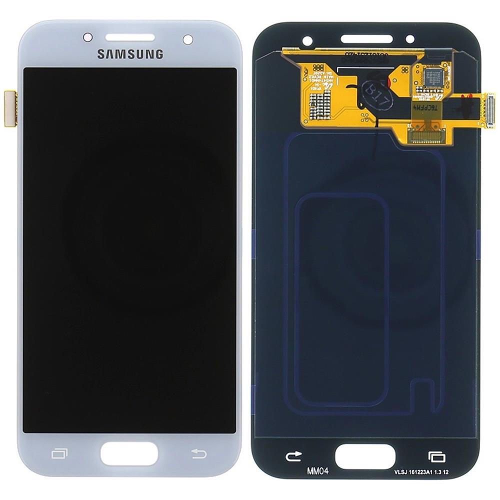 Lcd + Touch Display Originale Blu Per Galaxy A3 2017 Sm-a320f + Kit - Foto 4