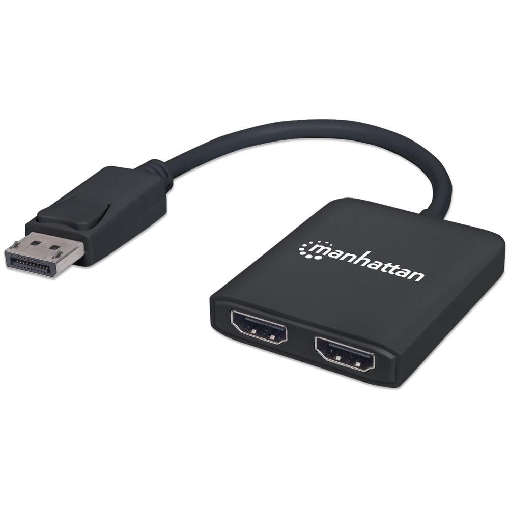 IDATA DP-HDMI2M - Splitter Hub DisplayPort a 2 porte HDMI con MST - Foto 1