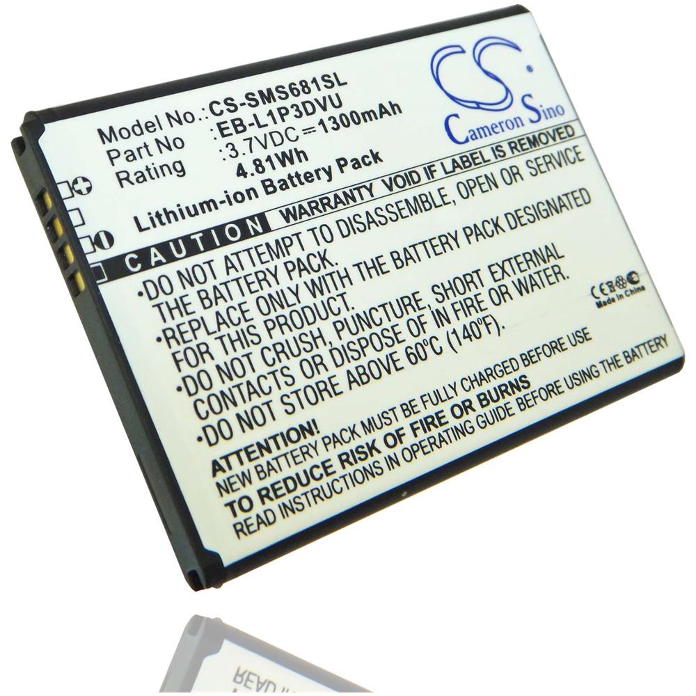 Batteria Per Samsung Galaxy Ace Duos, Galaxy Fame, Gt-s6810, Gt-s6810p Come Eb-l1p3dvu. 1300mah (3.7v) - Foto 1