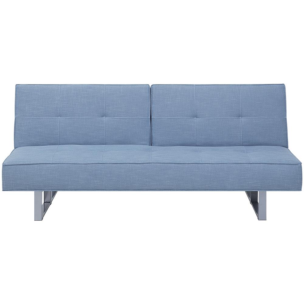 Divano Letto In Tessuto Azzurro Dublin - Foto 1