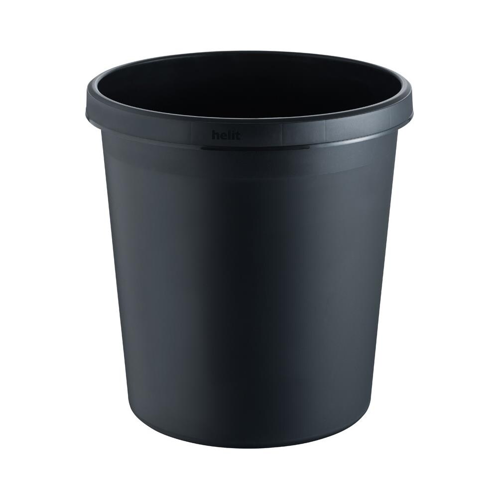 Cestino Per La Carta The German 18 L (ø X A) 315 Mm X 335 Mm Polipropilene Nero 1 Pz. - Foto 2