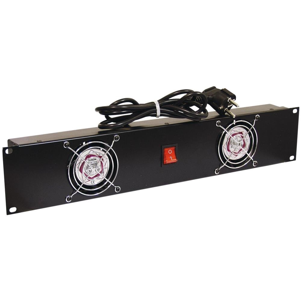 Front Panel Z-19 With 2 Fans Wired 2u - Foto 1