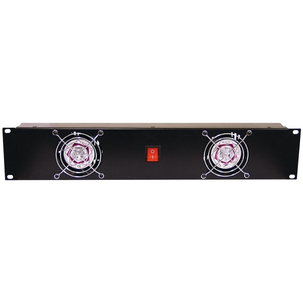 Front Panel Z-19 With 2 Fans Wired 2u - Foto 3