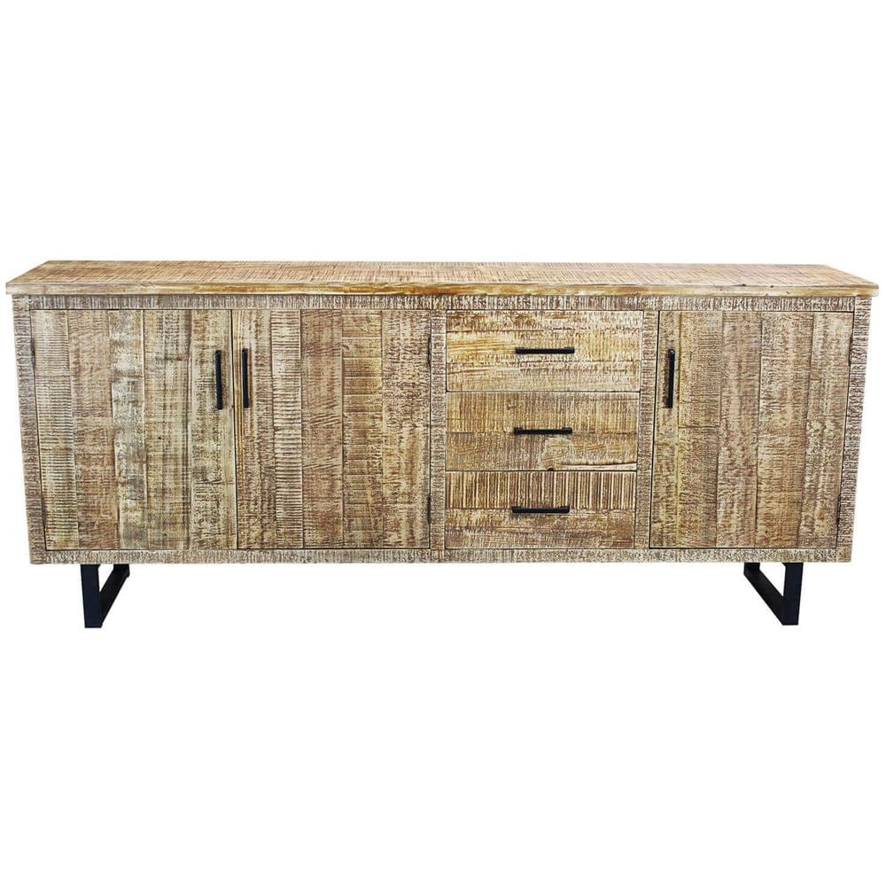 Famas - Madia A Tre Ante E Tre Cassetti - Foto 2