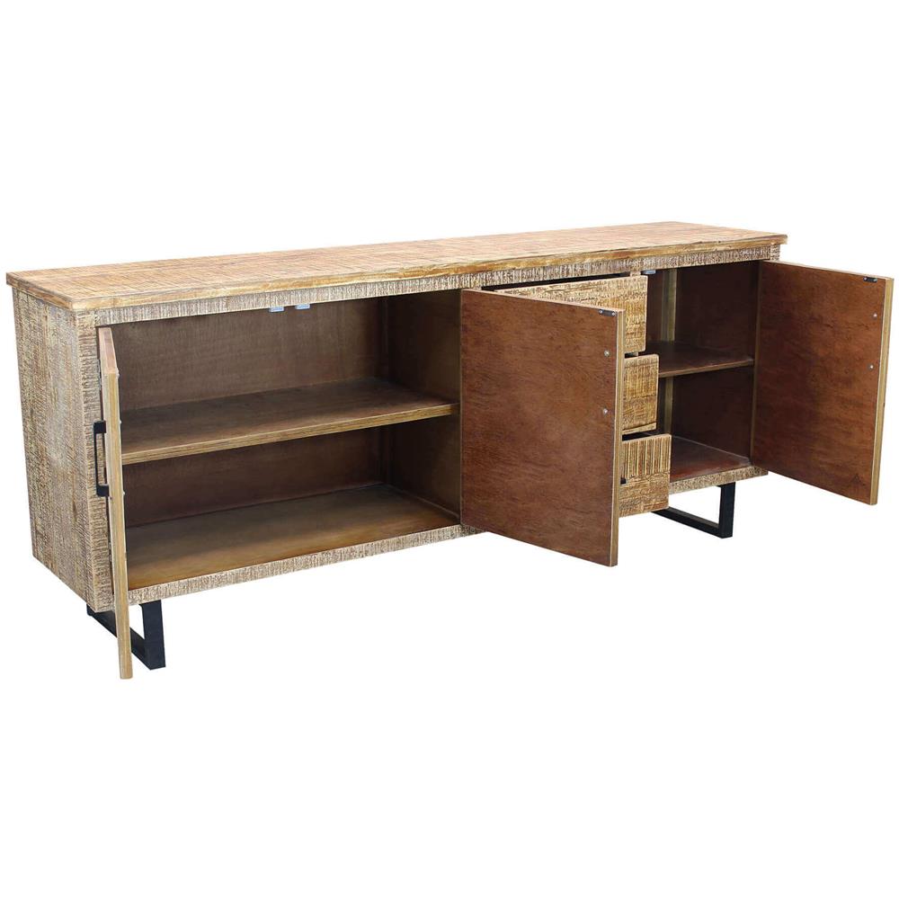 Famas - Madia A Tre Ante E Tre Cassetti - Foto 4