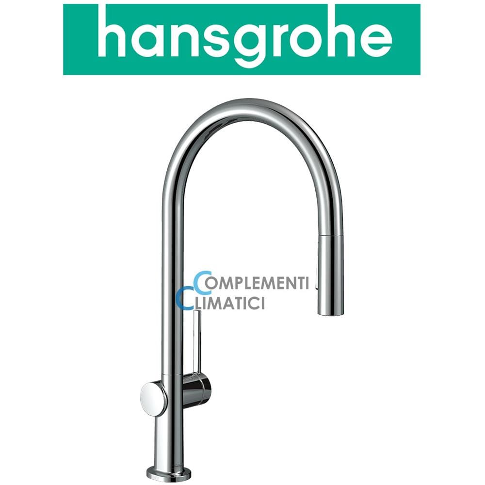 Talis M54 Miscelatore Lavello Cucina Monocomando 210 Con Doccetta Estraibile A 2 Getti Cromato | 72800000 - Foto 1