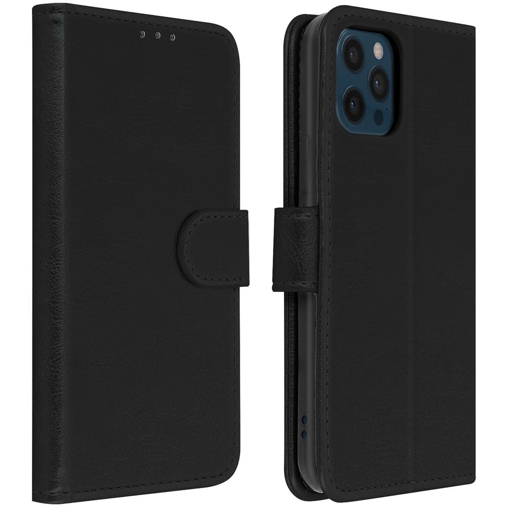 Custodia Iphone 12 Pro Max Portadocumenti Funzione Supporto Nero - Foto 1