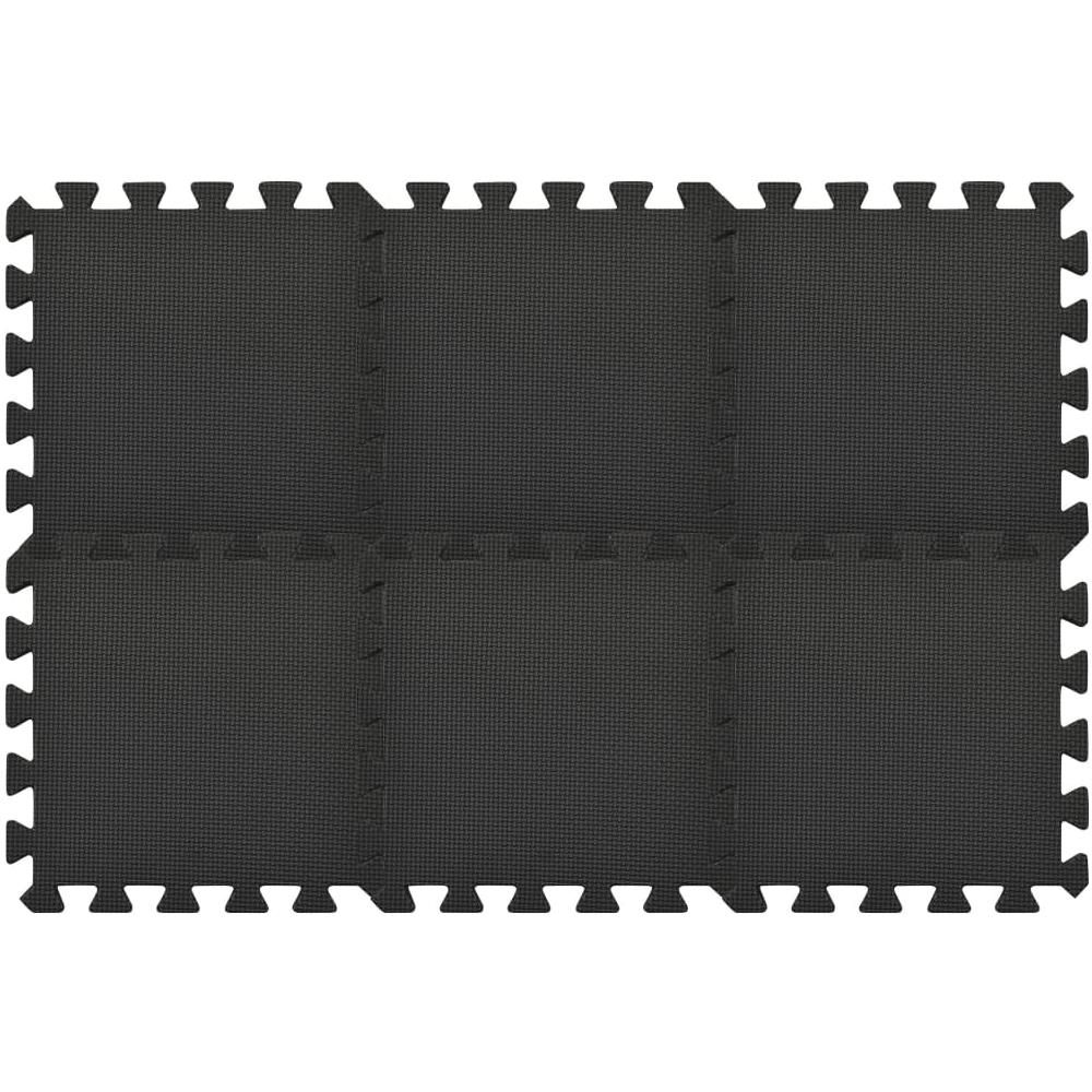 Tappetino a Incastro 54 pz 4,86m² in Schiuma EVA Nera - Foto 2