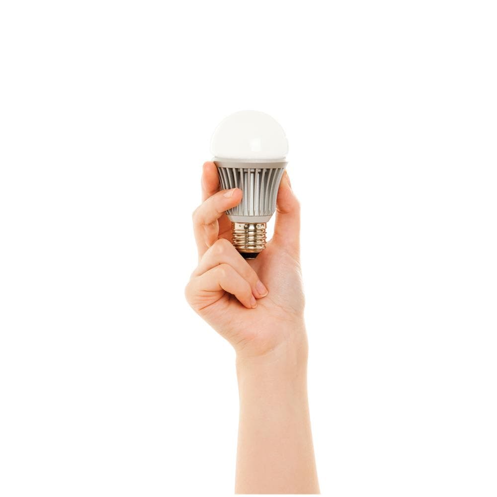 LED Classic A, A, Bianco caldo, Grigio, Bianco, 50/60 - Foto 1